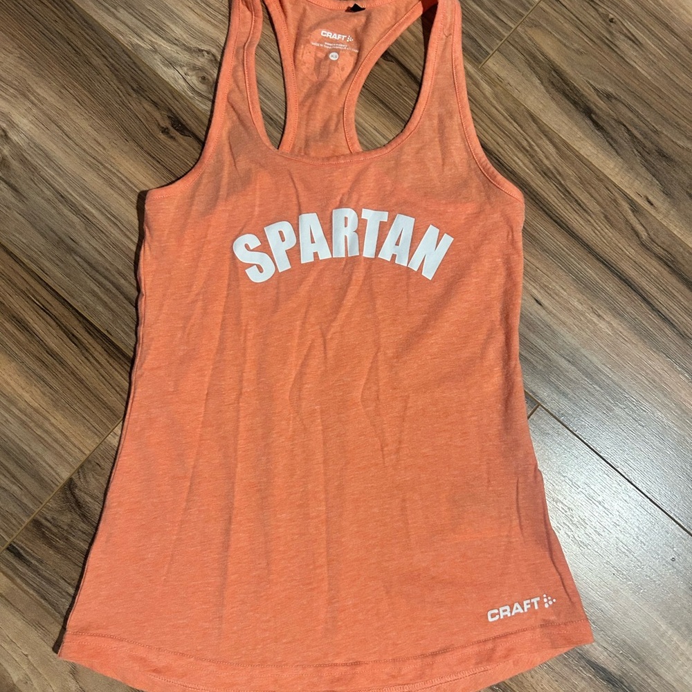 Craft Women's Orange Spartan Tank Top